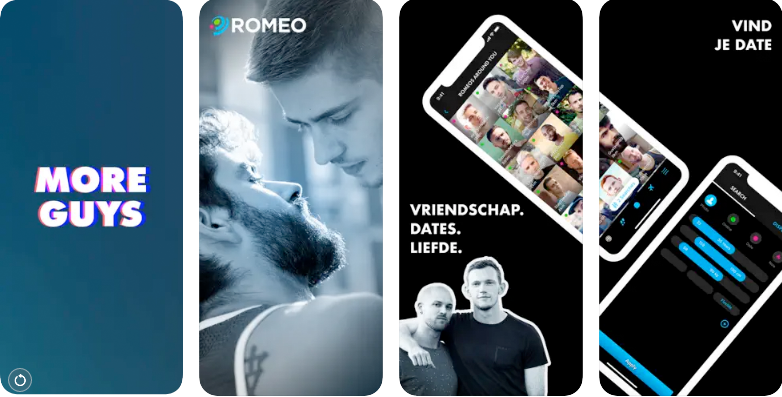 ROMEO.com dating App screenshots