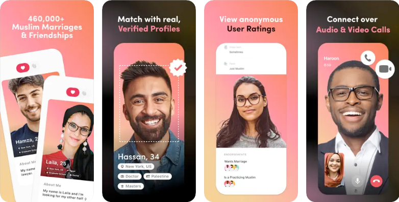 Salams.app Screenshots dating App