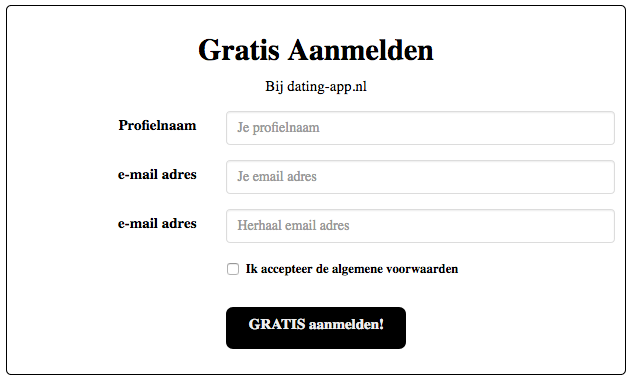 Gratis aanmelden Dating-App.nl