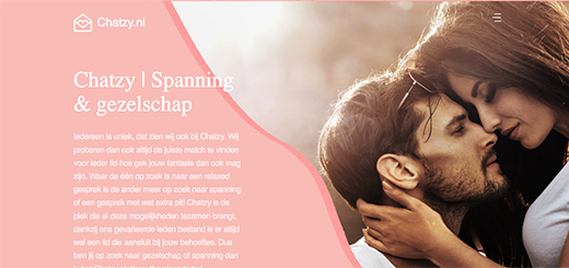 Chatzy.nl voorbeeld website