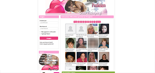 Dating-Profielen.nl Voorbeeld website