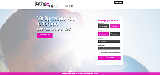 Dating-plek.nl Voorbeeld website