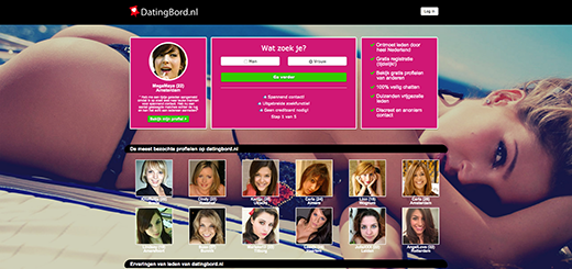 Datingbord.nl Voorbeeld website