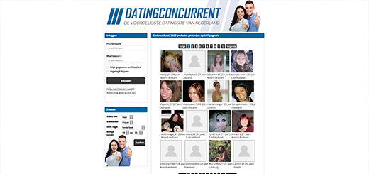 Datingconcurrent.nl Voorbeeld website