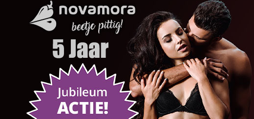Novamora.nl Jubileum 5jaar actie