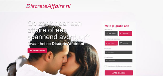 Discreteaffaire.nl Voorbeeld website