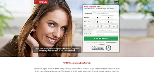 eMatch.online datingsite voorbeeld