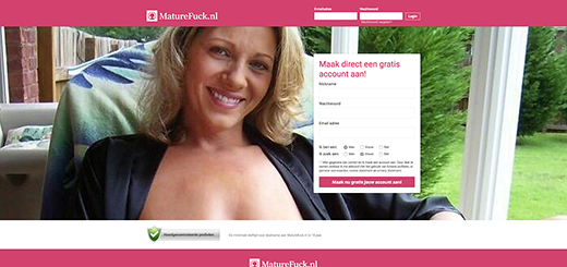 Maturefuck.nl Voorbeeld website