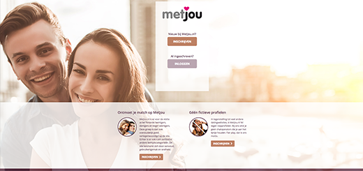 MetJou.nl datingsite preview