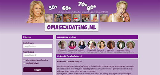 Omasexdating.nl Voorbeeld website