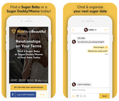 RichMeetBeautiful Screenshots dating App