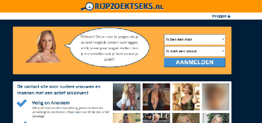 Rijpzoektseks.nl Voorbeeld website