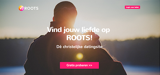 Rootsdating.nl Voorbeeld website