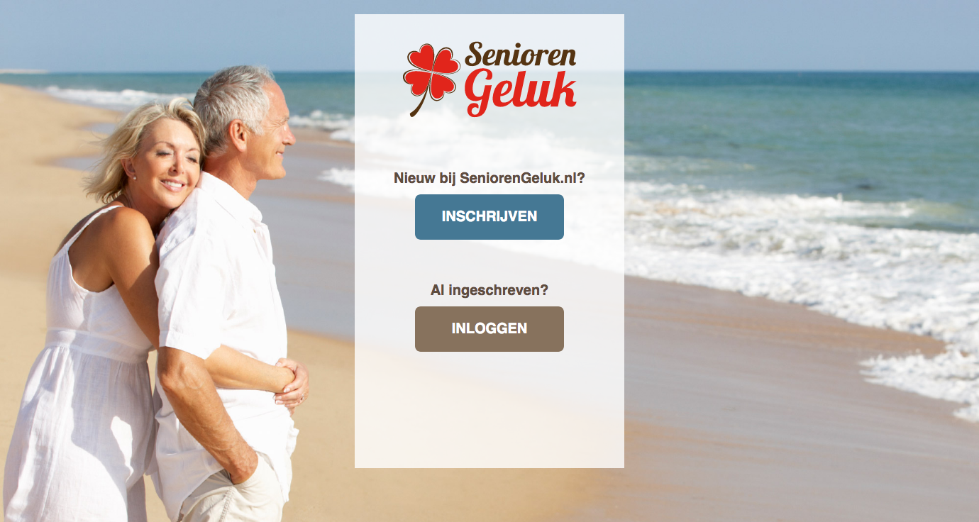 SeniorenGeluk website screenshot
