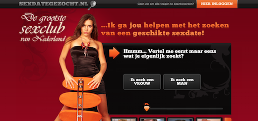 Sexdategezocht.nl Voorbeeld website