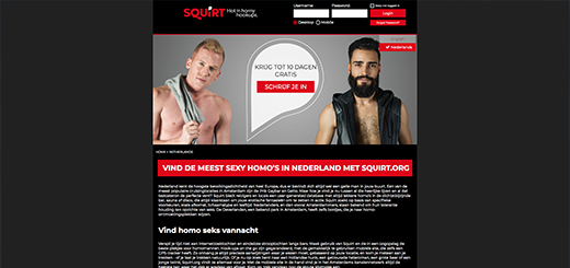 Squirt.org Voorbeeld website